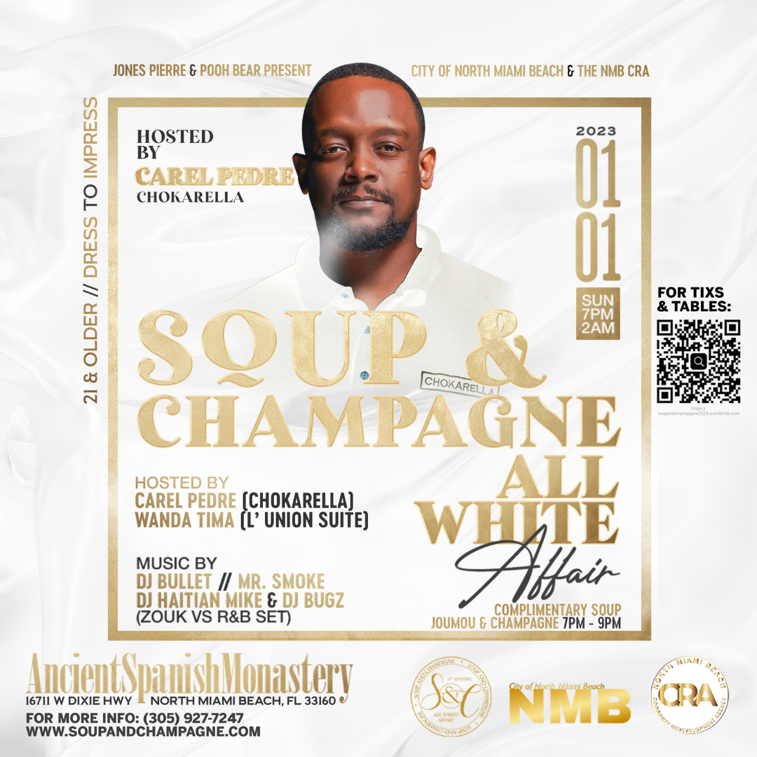 Soup and Champagne All White Affair 2023 at Ancient Spanish Monastery - North Miami Beach - January 1 (3)
